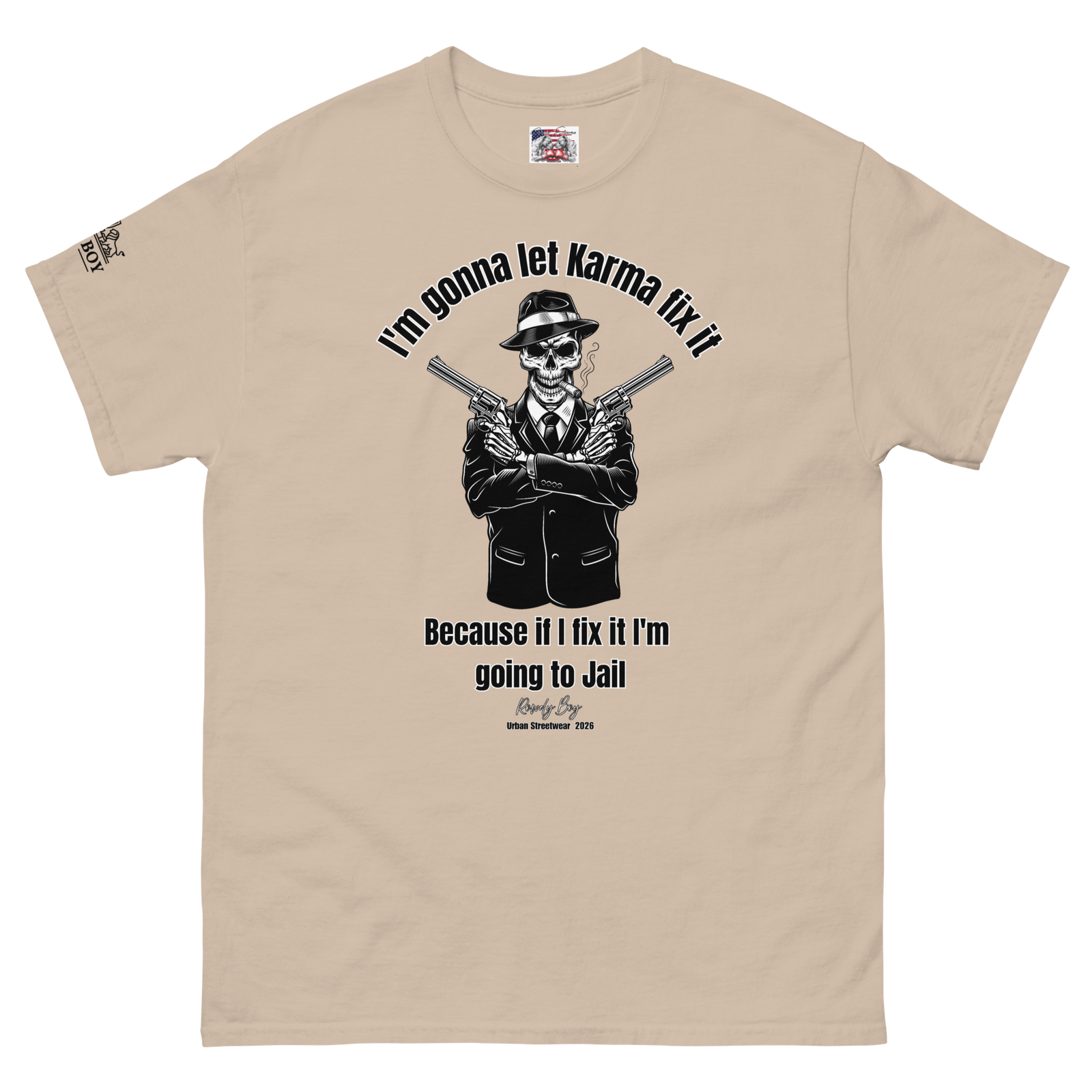 Rowdy Boy "Karma" Unisex Classic Tee - Image 227