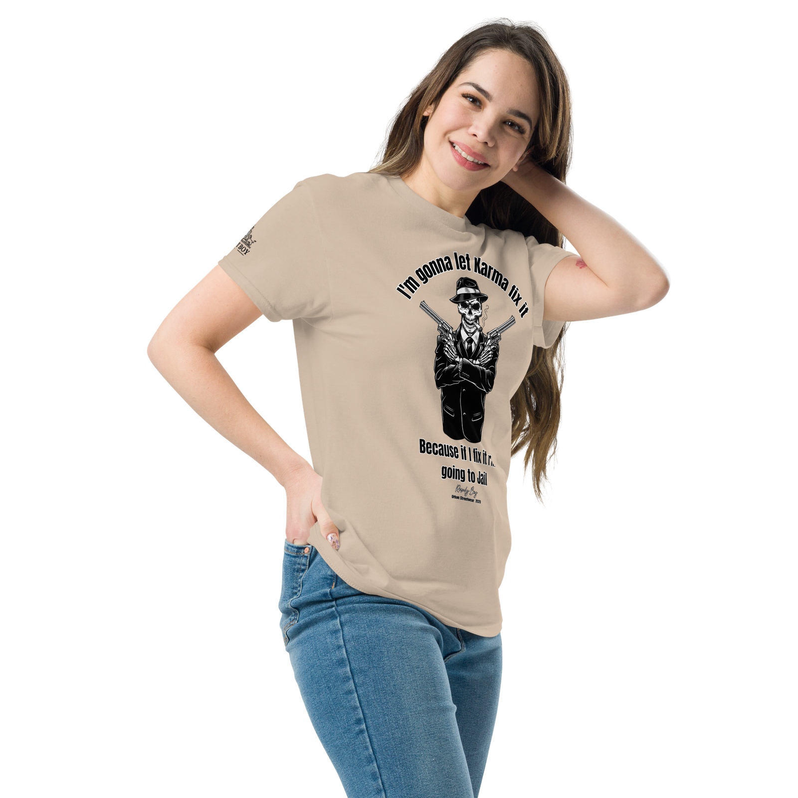 Rowdy Boy "Karma" Unisex Classic Tee - Image 146