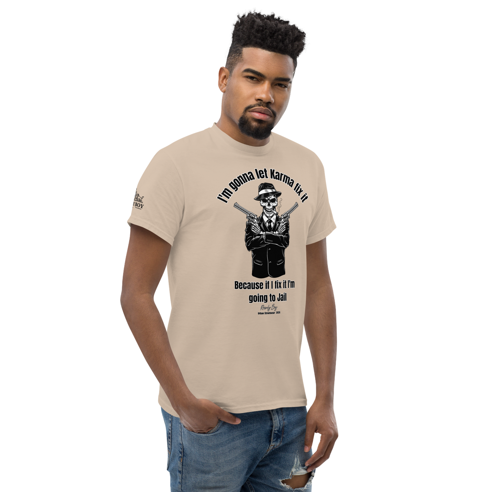 Rowdy Boy "Karma" Unisex Classic Tee - Image 142