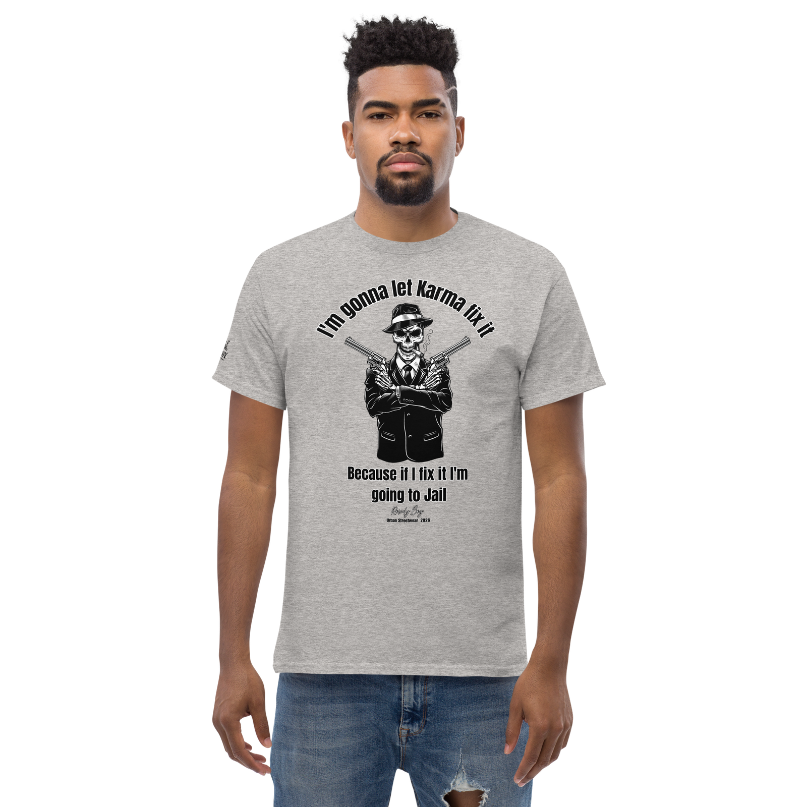 Rowdy Boy "Karma" Unisex Classic Tee - Image 139