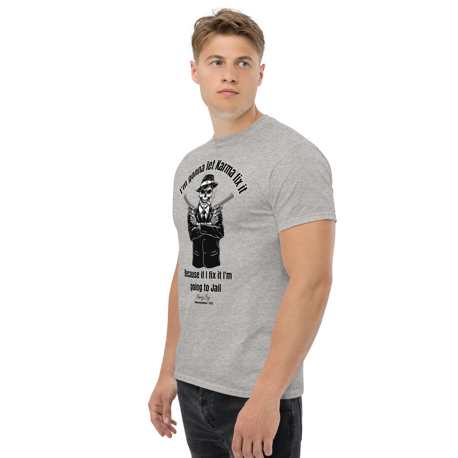 Rowdy Boy "Karma" Unisex Classic Tee - Image 130