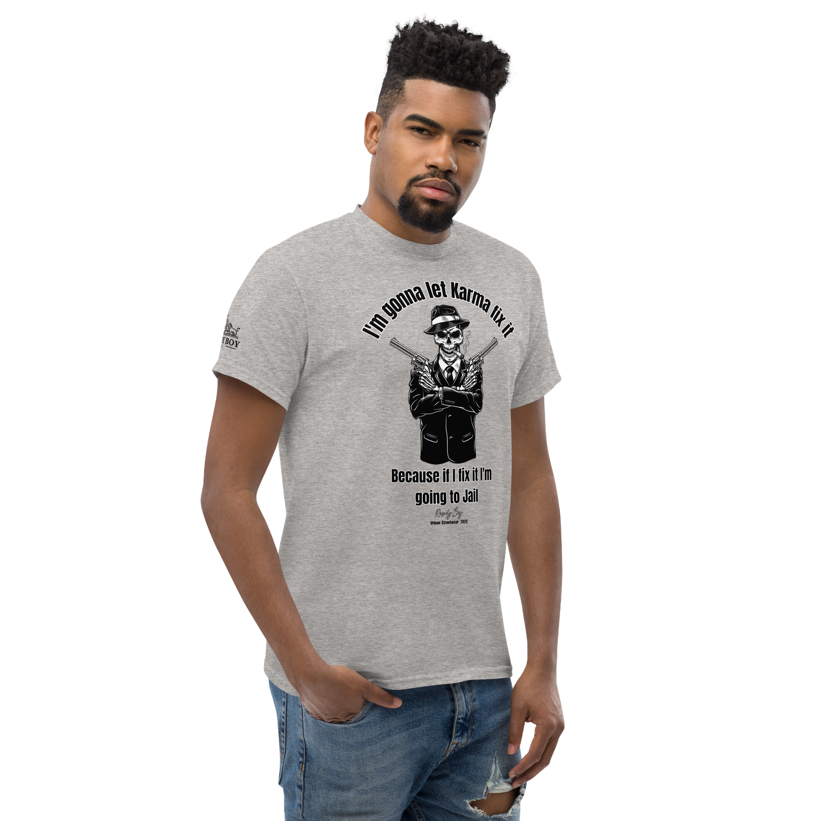 Rowdy Boy "Karma" Unisex Classic Tee - Image 131