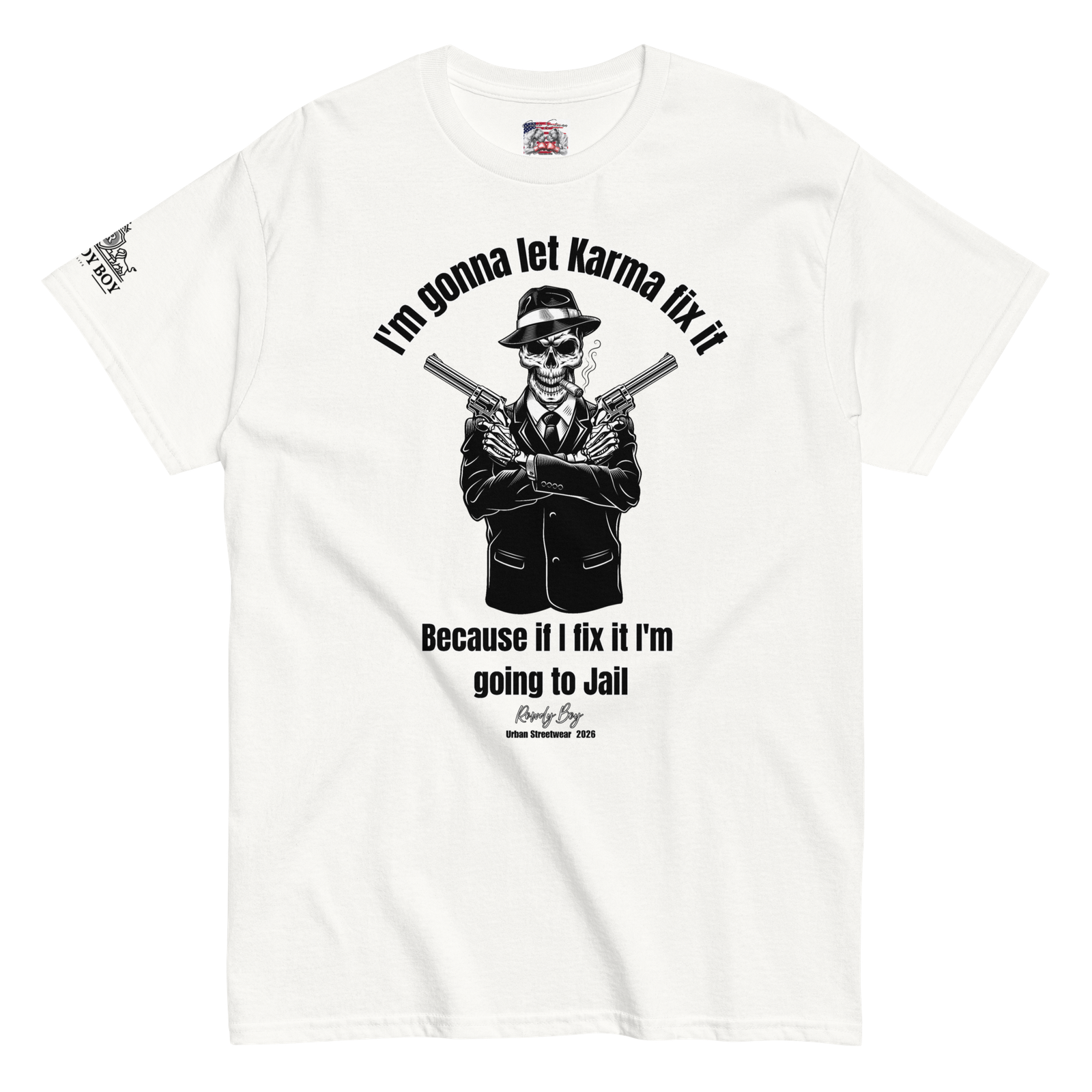 Rowdy Boy "Karma" Unisex Classic Tee - Image 200