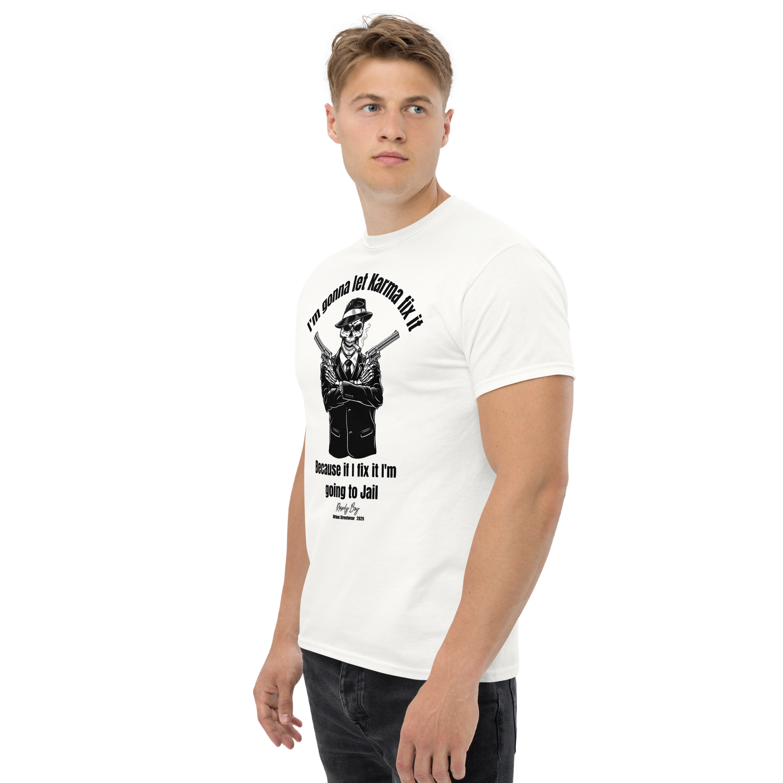 Rowdy Boy "Karma" Unisex Classic Tee - Image 194