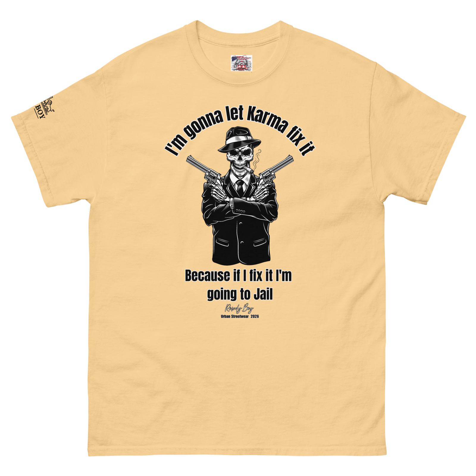 Rowdy Boy "Karma" Unisex Classic Tee - Image 231