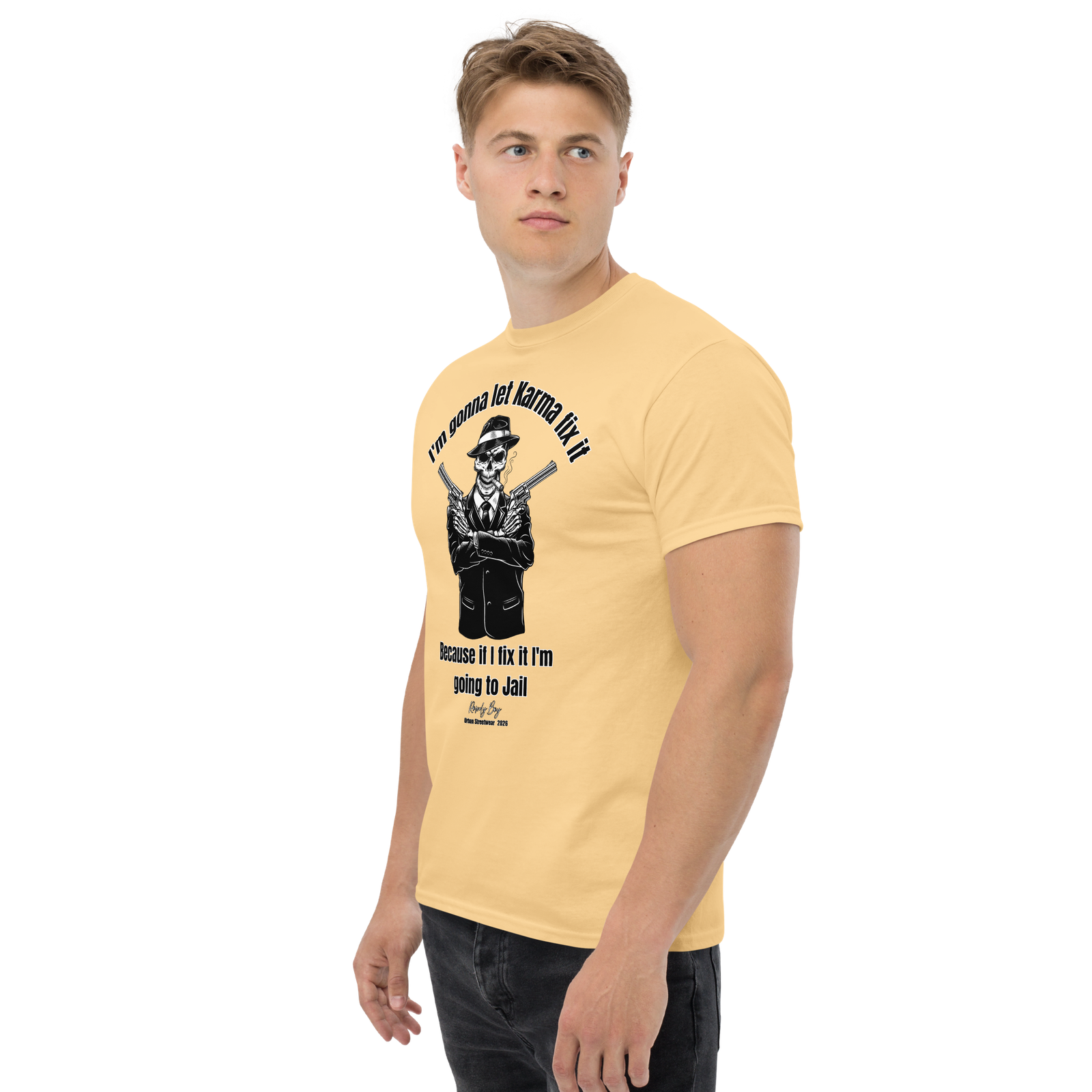 Rowdy Boy "Karma" Unisex Classic Tee - Image 171