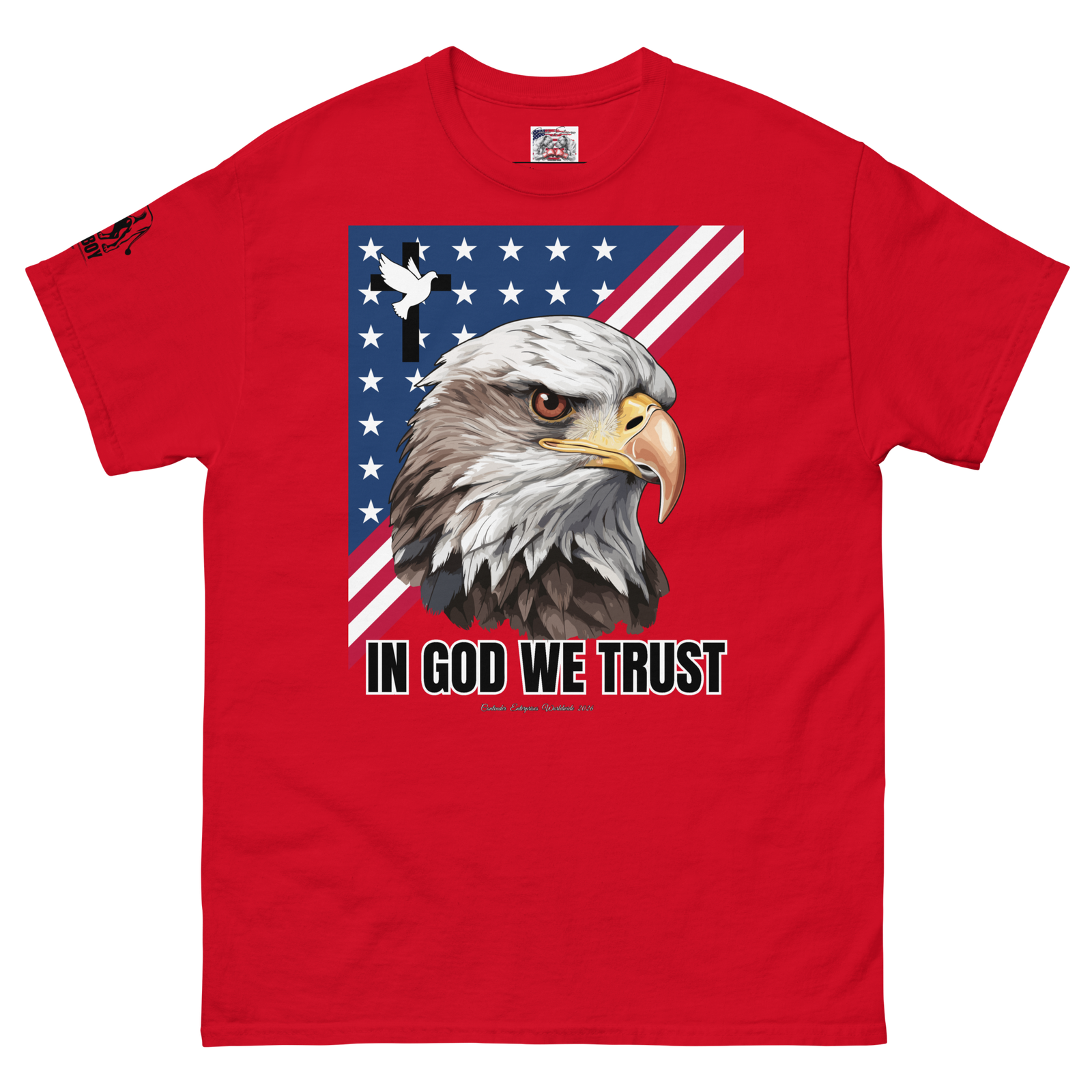 Rowdy Boy "In God We Trust" (Eagle) Unisex Classic Tee