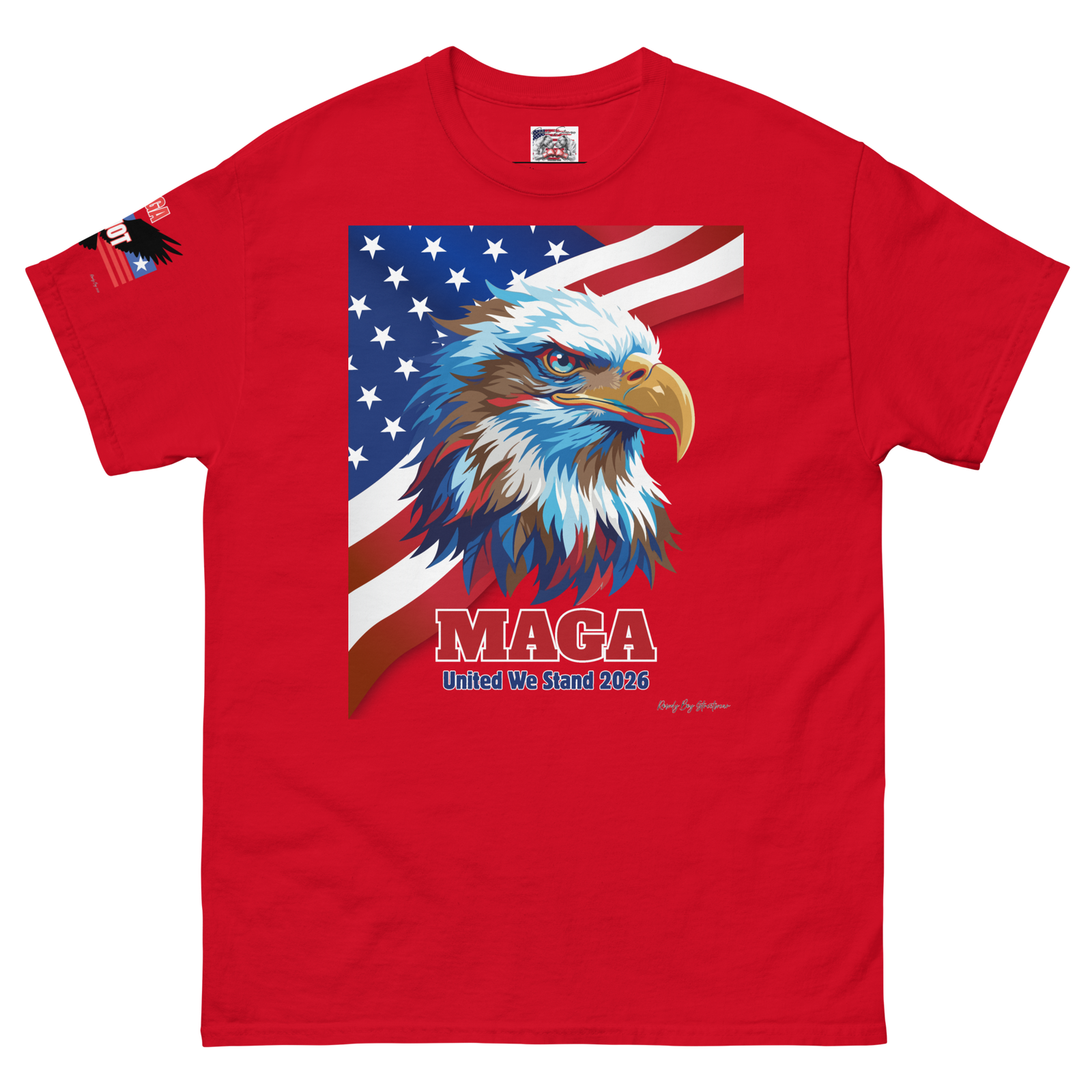 Rowdy Boy " MAGA United We Stand / MAGA Patriot" Unisex Classic Tee