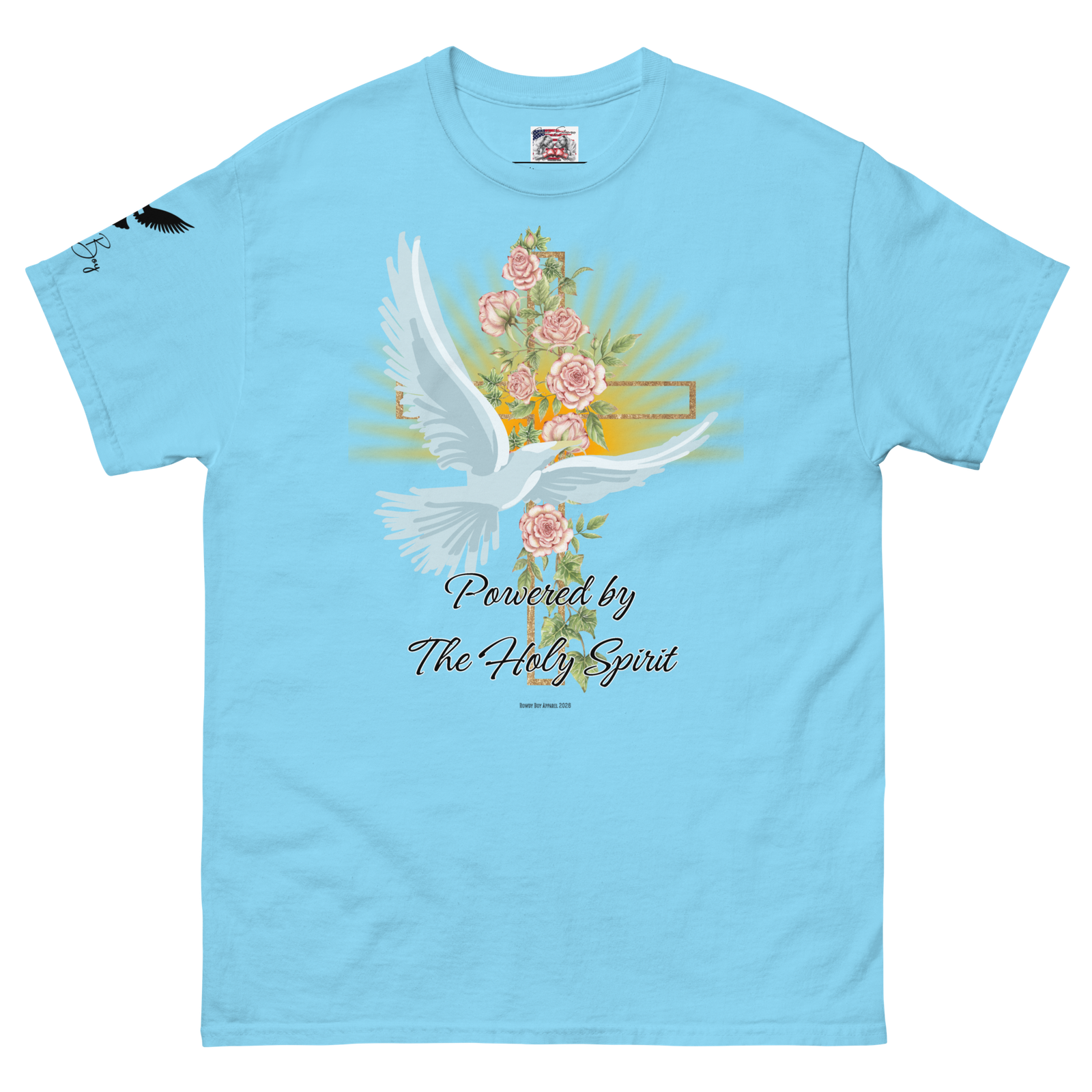 Rowdy Boy "Powered By The Holy Spirit" Classic Tee