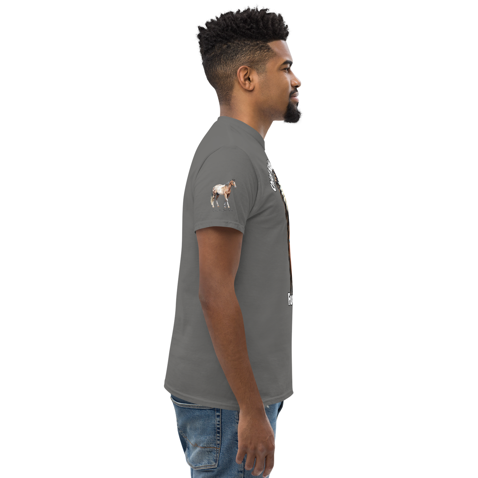 Rowdy Boy "Chief Haddalottapussy" Men's Classic Tee - Image 71