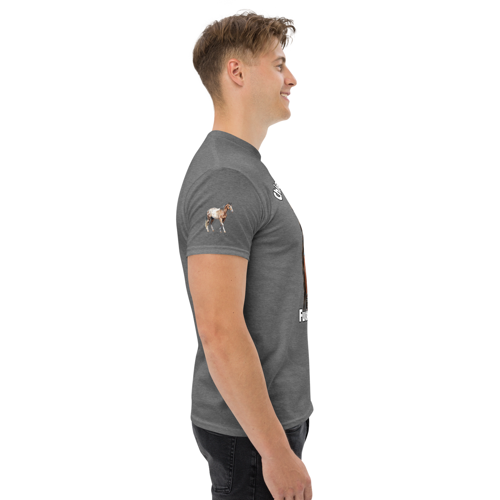 Rowdy Boy "Chief Haddalottapussy" Men's Classic Tee - Image 92