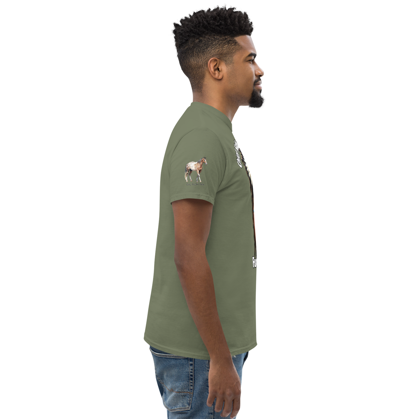 Rowdy Boy "Chief Haddalottapussy" Men's Classic Tee - Image 82
