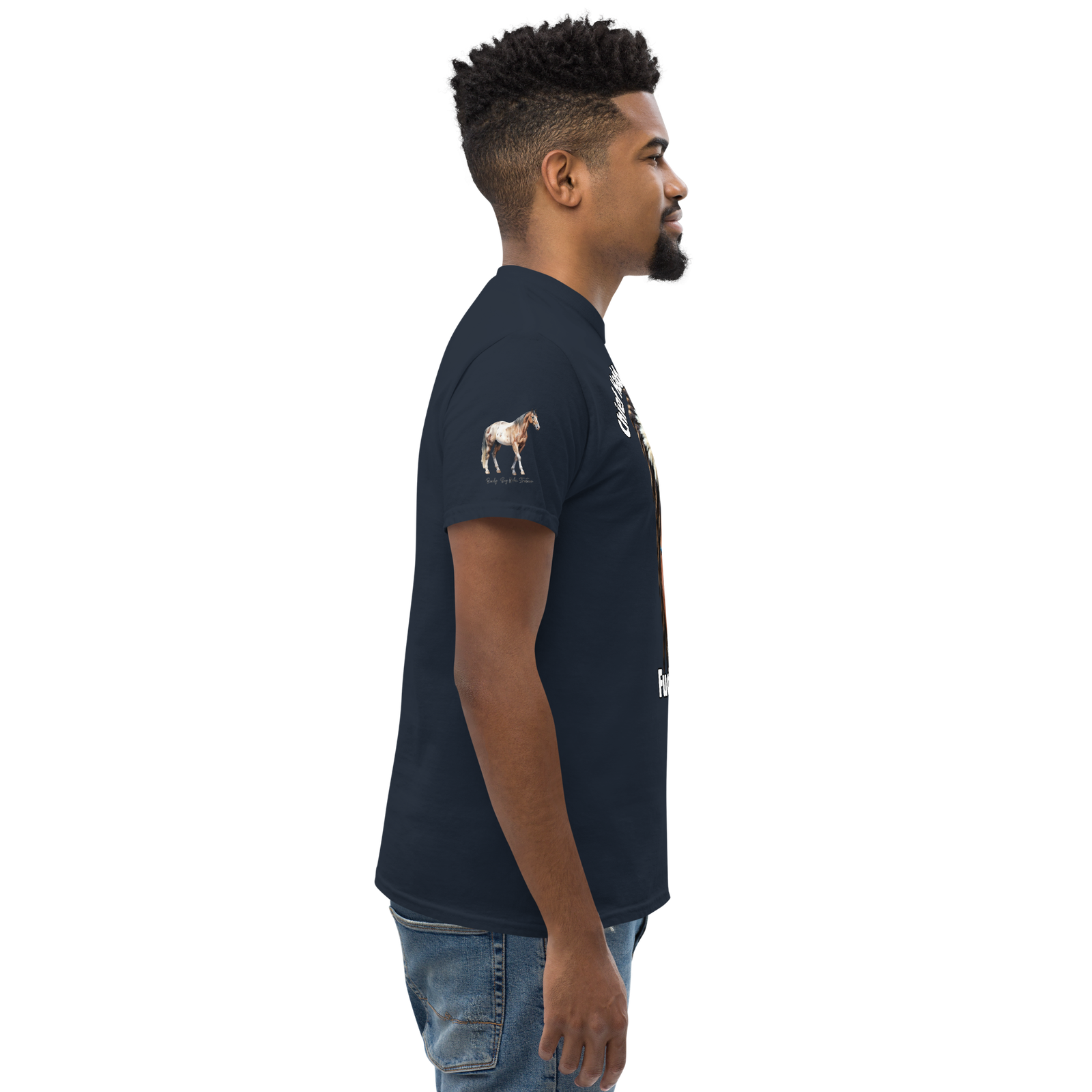 Rowdy Boy "Chief Haddalottapussy" Men's Classic Tee - Image 27