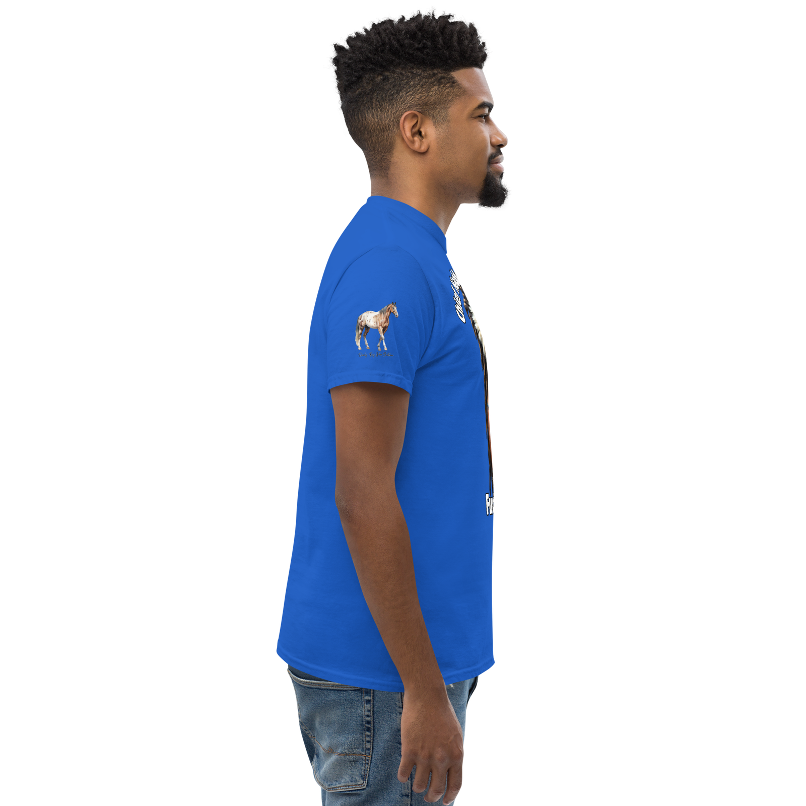 Rowdy Boy "Chief Haddalottapussy" Men's Classic Tee - Image 60