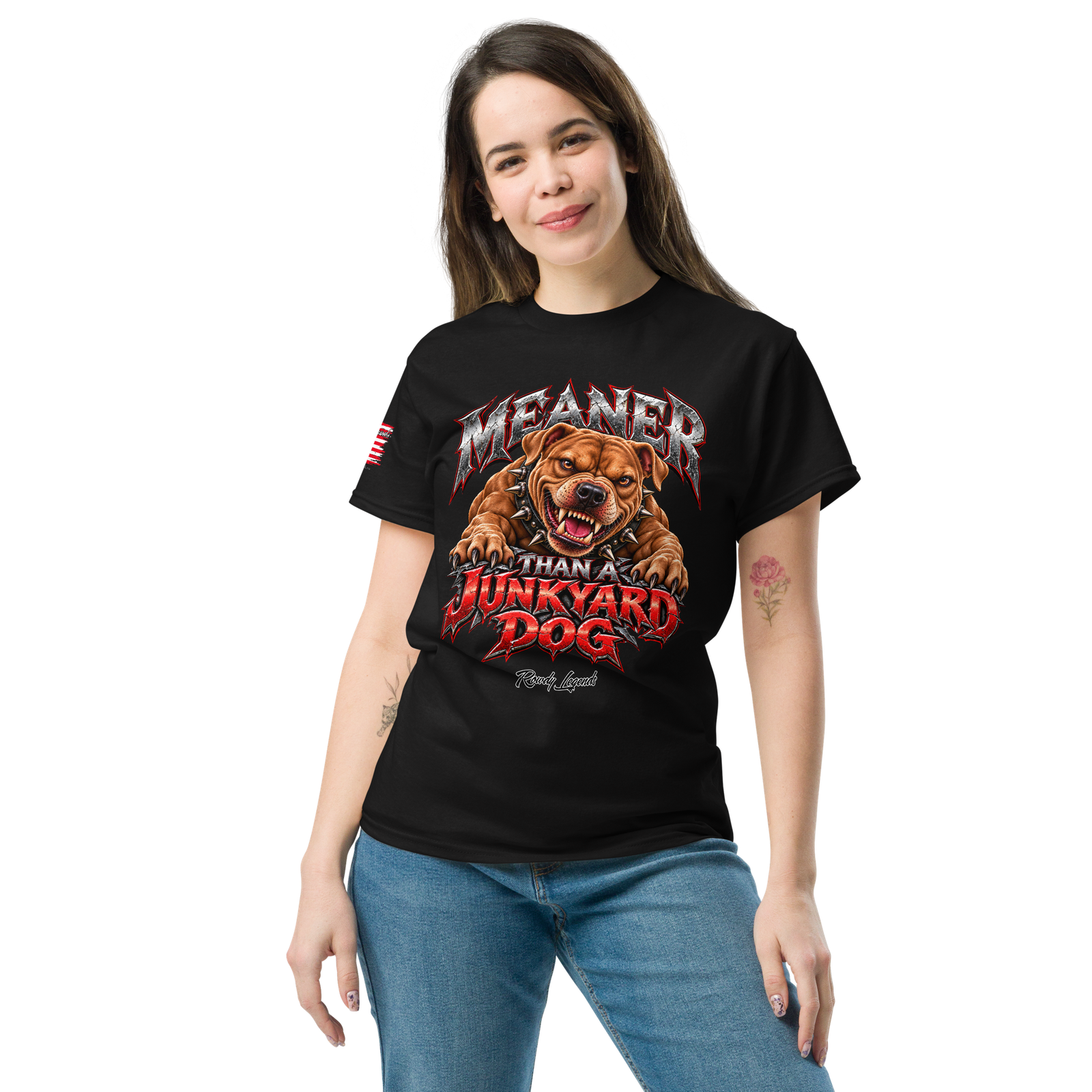 Rowdy Legends "Junkyard Dog" Unisex Tee - Image 9