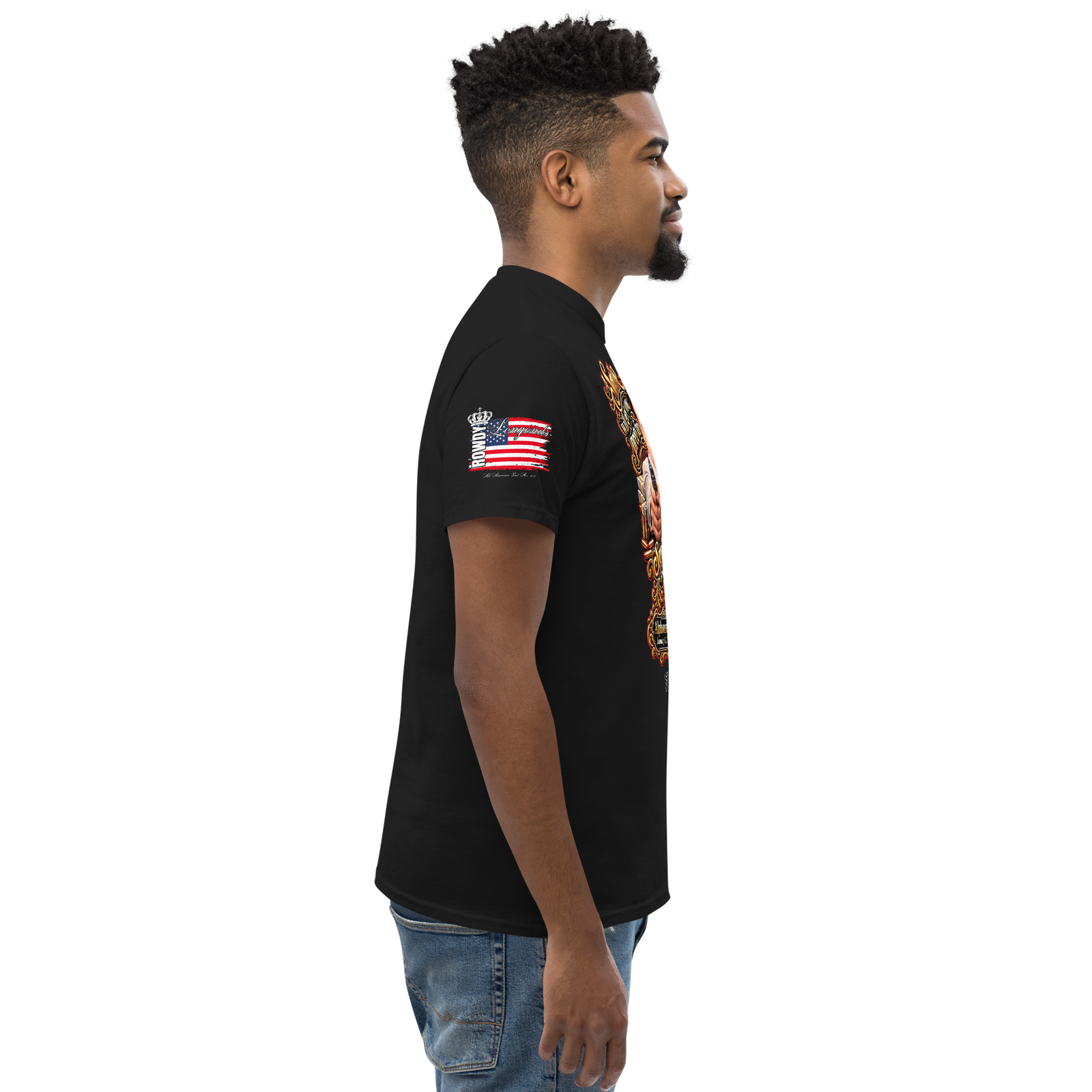 Rowdy Legends "Al Capone" Unisex Classic Tee - Image 6