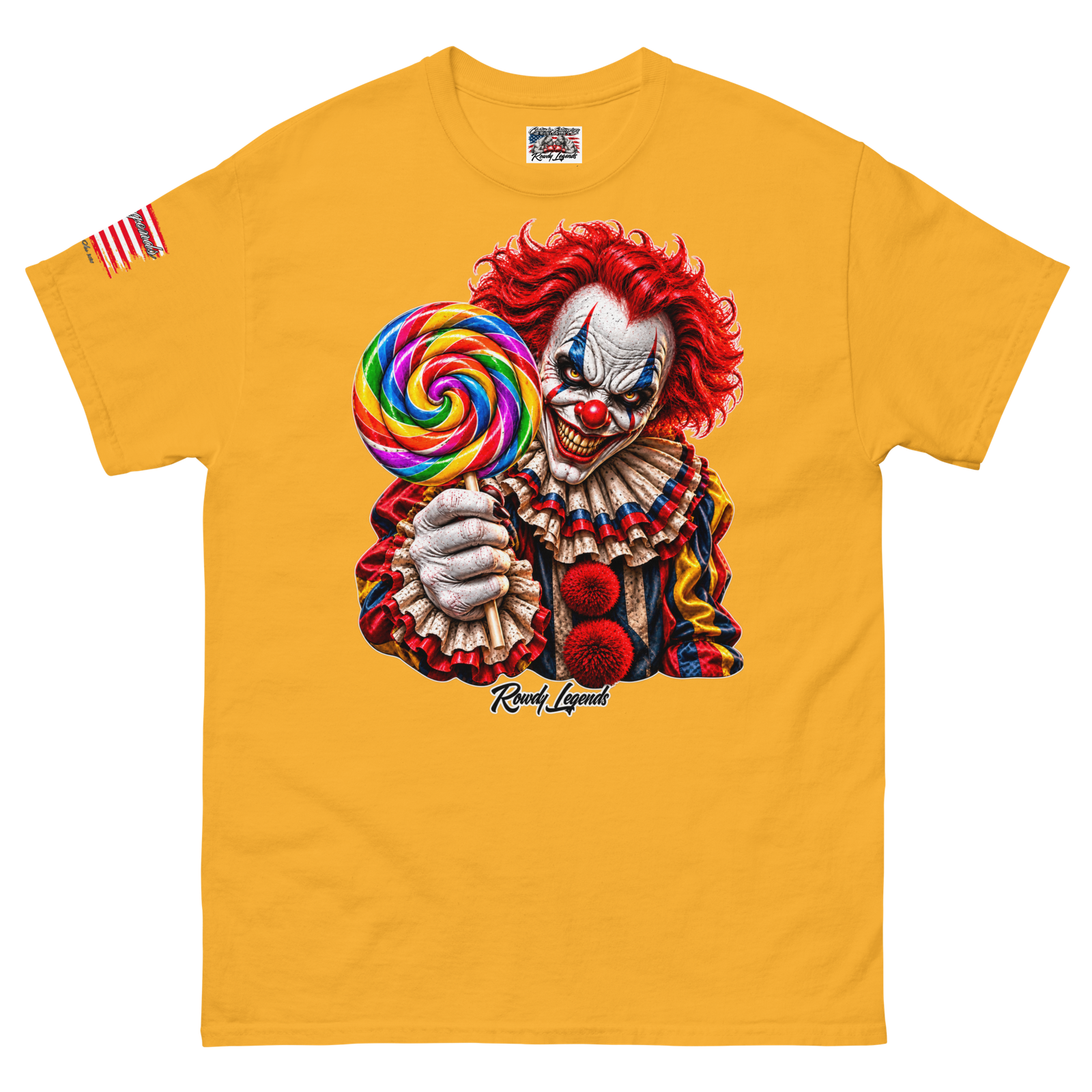 Rowdy Legends "Clown With A Lolli Pop" Unisex Classic Tee