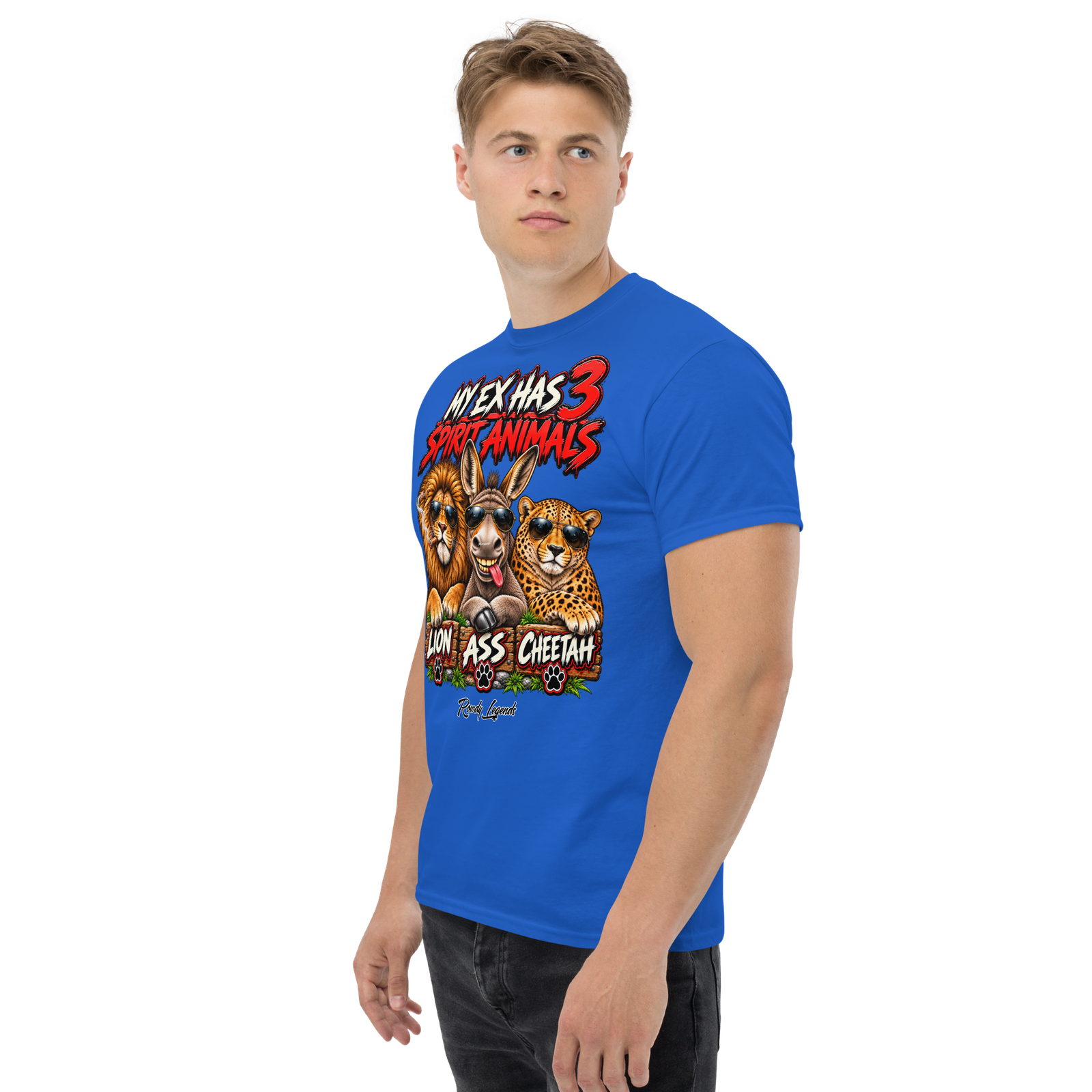 Rowdy Legends "My Ex's 3 Animal Spirits" Unisex Classic Tee - Image 28